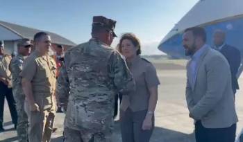 La comandante del Comando Sur, general Laura Richardson, está en Panamá para participar en la reunión.