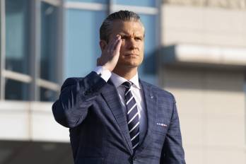 Foto de archivo del secretario de Guerra de EE.UU., Pete Hegseth.