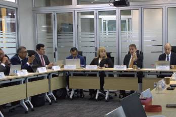 El encuentro se centró en promover la integración económica regional y el papel estratégico del sector privado en ese proceso.