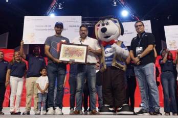 Entrega de donación.