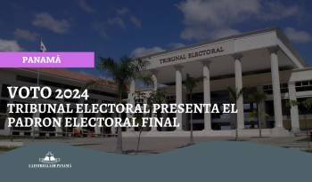 Tribunal Electoral presenta el ‘Padrón Electoral’ de 2024
