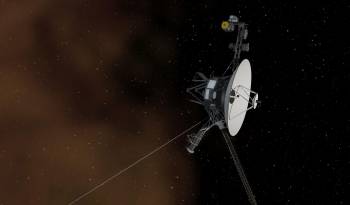 Fotografía sin fechar cedida por la NASA que muestra la nave espacial de la NASA Voyager 1.