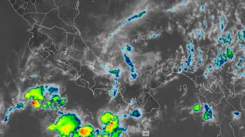 Imagen satelital de Panamá durante la mañana del sábado 12 de abril.