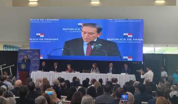 La inauguración de la Ciudad de la Salud la encabezó el presidente Laurentino Cortizo.