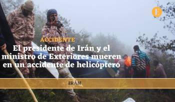 Presidente iraní muere en un accidente de helicóptero