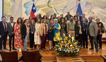 Participantes en el encuentro regional que se realiza en Santiago de Chile.