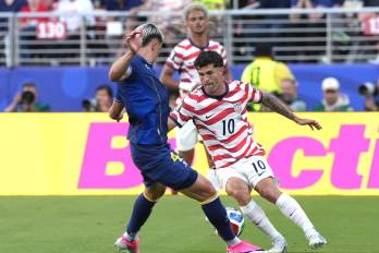 Christian Pulisic de Estados Unidos.