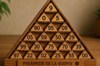 Números de la Pirámide de la Suerte basados en el sorteo del 26 de agosto de 2026.