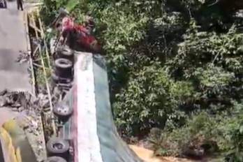 El MOP reporta colapso de puente en Panamá Oeste; varias comunidades quedan afectadas