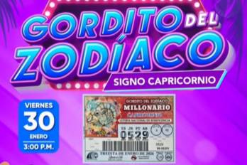 La Lotería Nacional lanza el primer Gordito del Zodiaco del año 2026