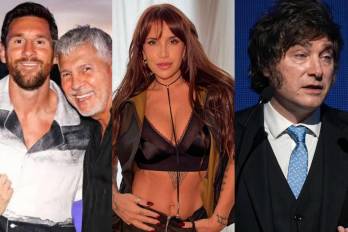 Milei apoya a Messi tras falsa noticia difundida por Florencia Peña que terminó con su salida de Luzu TV