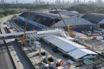 Cerrarán pasarela de Albrook este domingo por obras del Metro de Panamá.