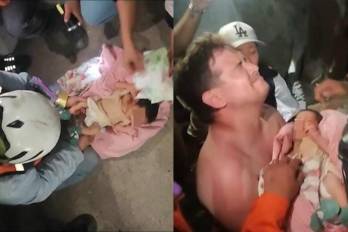 Rescatan con vida a un bebé 32 horas después de los devastadores terremotos en Venezuela