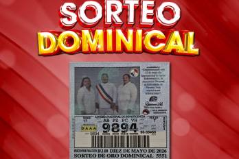 ¿Cuáles son los premios incentivos del sorteo del domingo 10 de mayo?