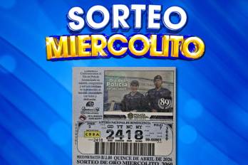 ¿Cuáles son los premios incentivos del sorteo del miércoles 15 de abril?