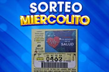 ¿Cuáles son los premios incentivos del sorteo del jueves 9 de abril?