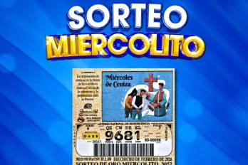 ¿Cuáles son los premios incentivos del sorteo del domingo 8 de febrero?
