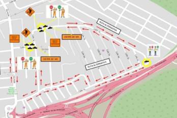 Burunga enfrentará cierre vial por obras del Programa Saneamiento de Panamá.