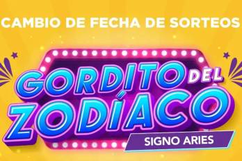 Sorteo del Gordito del Zodíaco será en mayo