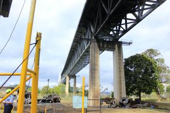 Puente de las Américas reabre con restricciones tras incendio en La Boca