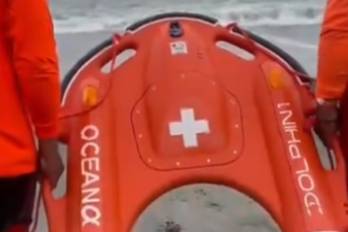 Nuevo dron acuático apoyará rescates en playas y ríos del país