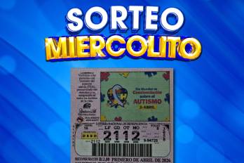 ¿Cuáles son los premios incentivos del sorteo del miércoles 1 de abril?