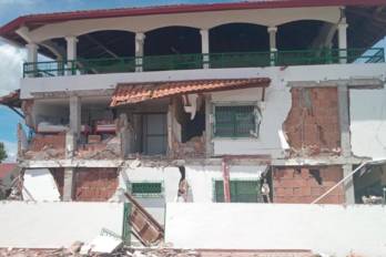 Expresidente Ricardo Martinelli reporta daños en su residencia en Soná
