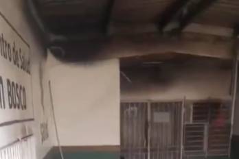 El Minsa denuncia daños tras incendio en el subcentro de salud de Don Bosco