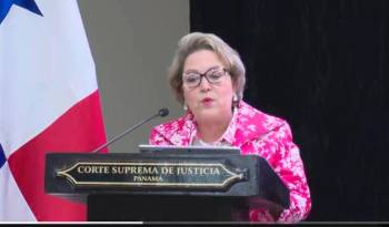 María Eugenia López aspira a un segundo periodo presidencial en la Corte Suprema de Justicia.