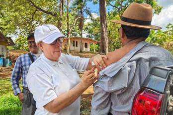Panamá refuerza vacunación con dosis contra influenza y sarampión