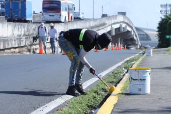 Suspenden trabajos viales durante las Fiestas Patrias.