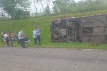 El accidente ocurrió en la vía Panamericana, a la altura de Unión de Azuero.