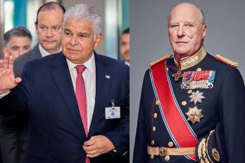 José Raúl Mulino y Harald V.