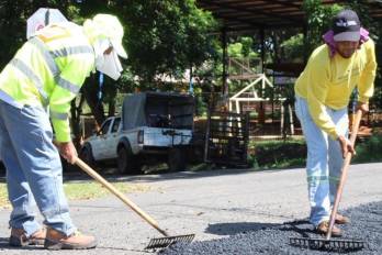 Parcheo asfáltico obliga a cierre parcial en puente de Arraijancito