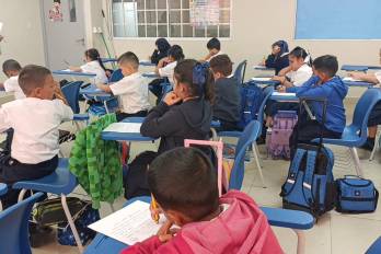 Estudiantes se preparan para el primer receso escolar del año