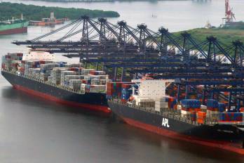 Fotografía de archivo que muestra el puerto de Veracruz (México).