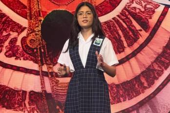 Sofía Araujo ganadora del Concurso Nacional de Oratoria 2025.