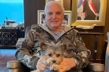 El expresidente Ricardo Martinelli anuncia la llegada de Rocco, sobrino de Bruno