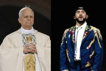 El Vaticano revela detalles del breve encuentro entre el papa y Bad Bunny
