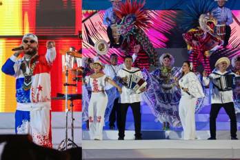 El talento panameño y Farruko marcan apertura de los Juegos Suramericanos.