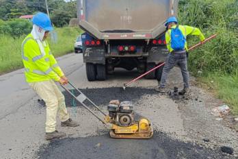 El MOP realizará asfaltado nocturno en calle Belén, Tocumen.