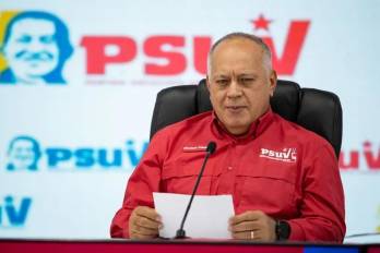 Diosdado Cabello lanza mensaje tras llegada de María Corina Machado a Venezuela