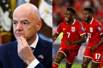 Gianni Infantino, celebró la histórica clasificación de Panamá al Mundial 2026.
