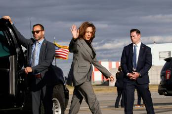 Un asesor de Harris dijo a AFP que ella estaba ‘agradecida con el Servicio Secreto de Estados Unidos por su profesionalismo’.