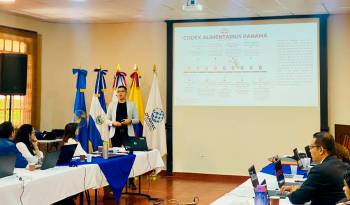 Las estrategias para fortalecer las capacidades normativas alimentarias de Panamá, El Salvador y Colombia se discutieron en una reunión la semana pasada.