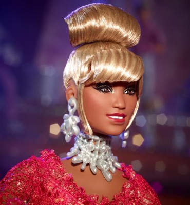 Fotografía cedida por Mattel donde aparece la esperada muñeca Barbie de la reina de la salsa Celia Cruz.