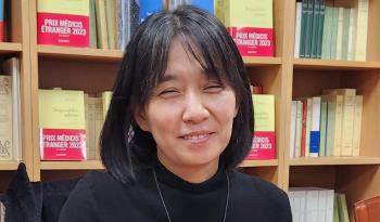 La escritora surcoreana ganadora del Premio Nobel de Literatura 2024, Han Kang.