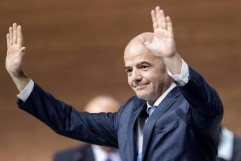 El presidente de la FIFA, Gianni Infantino.