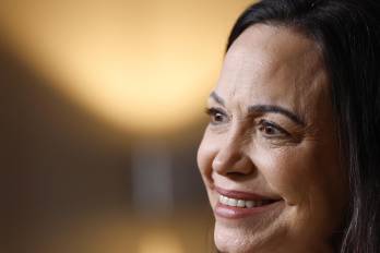 Machado dijo que también deberá hacer visitas a médicos antes de volver a Venezuela.