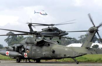 Los Black Hawk son aeronaves multifuncional y utilizadas principalmente para transporte táctico utilitario.